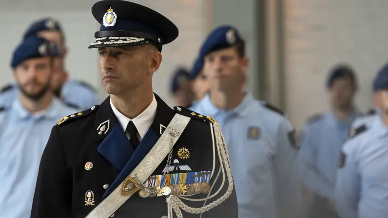 Foto van de nieuwe CKMar Roger Costongs, gemaakt tijdens zijn aantreden in augustus 2026.