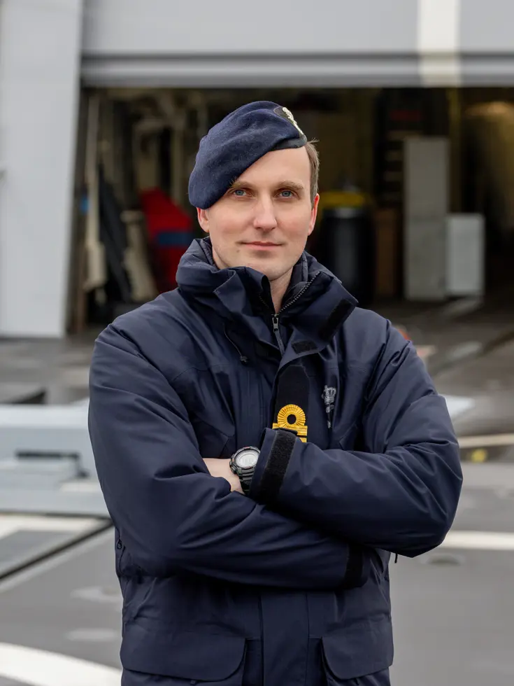 Luitenant ter zee 1 (LD) Floris Lap.  