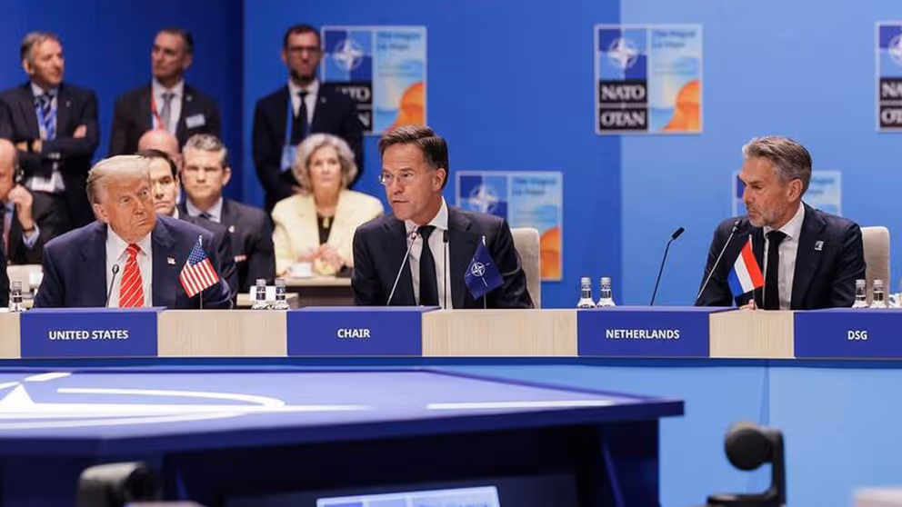 Bijeenkomst van de NAVO.