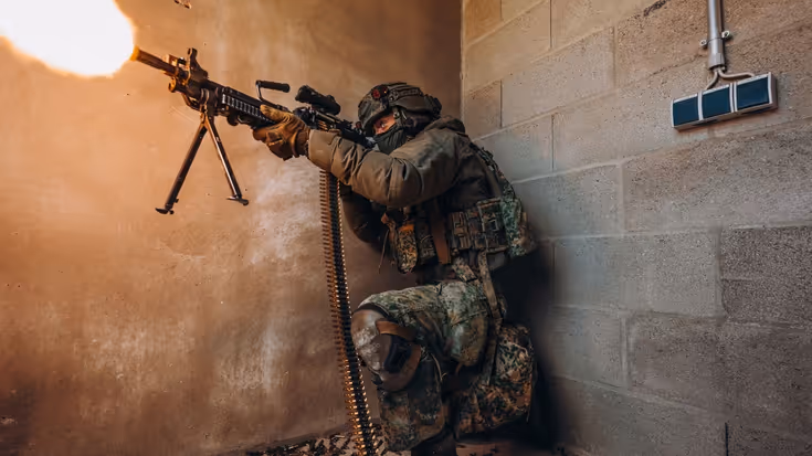 Bl3 Volop Actie In Een Oefendorp.