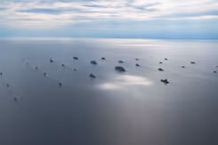 Schepen op zee
