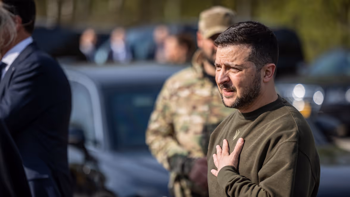 President Zelensky van Oekraïne. 