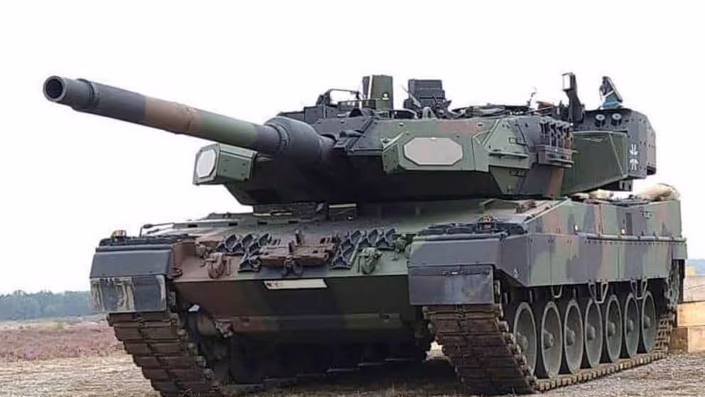 Leopard 2A8 gevechtstank.