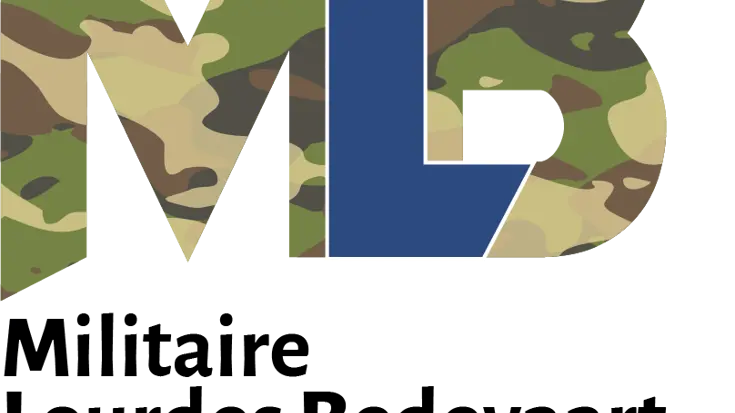 Het logo van de Militaire Bedevaart.