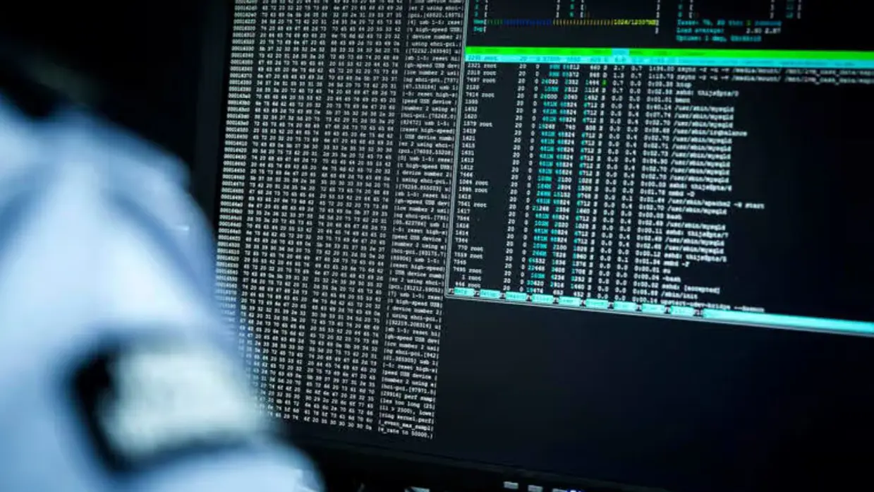 Een blik op een computerscherm. 