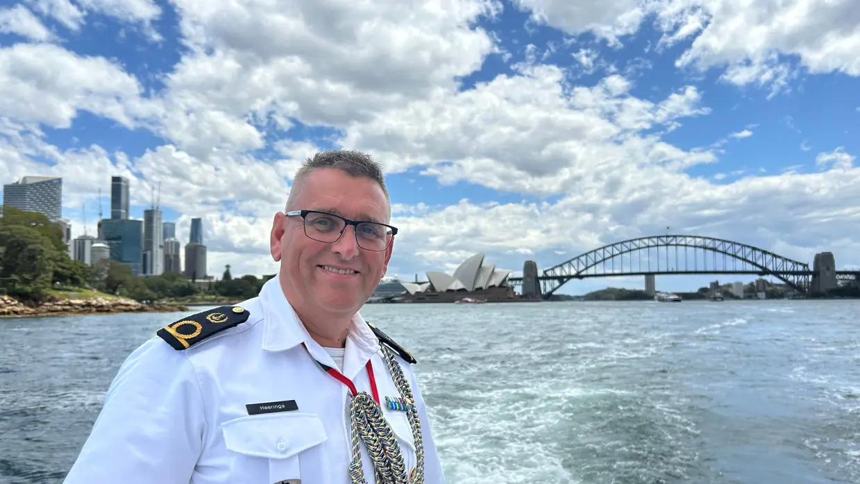Portret van de Commandant Zeestrijdkrachten.