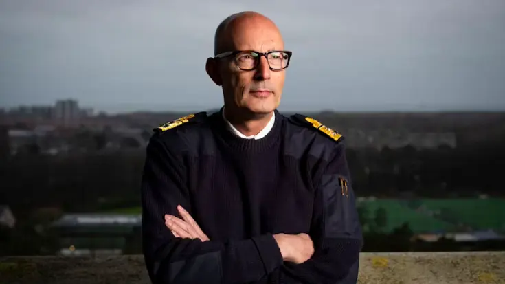 Portret van een hoge militair.