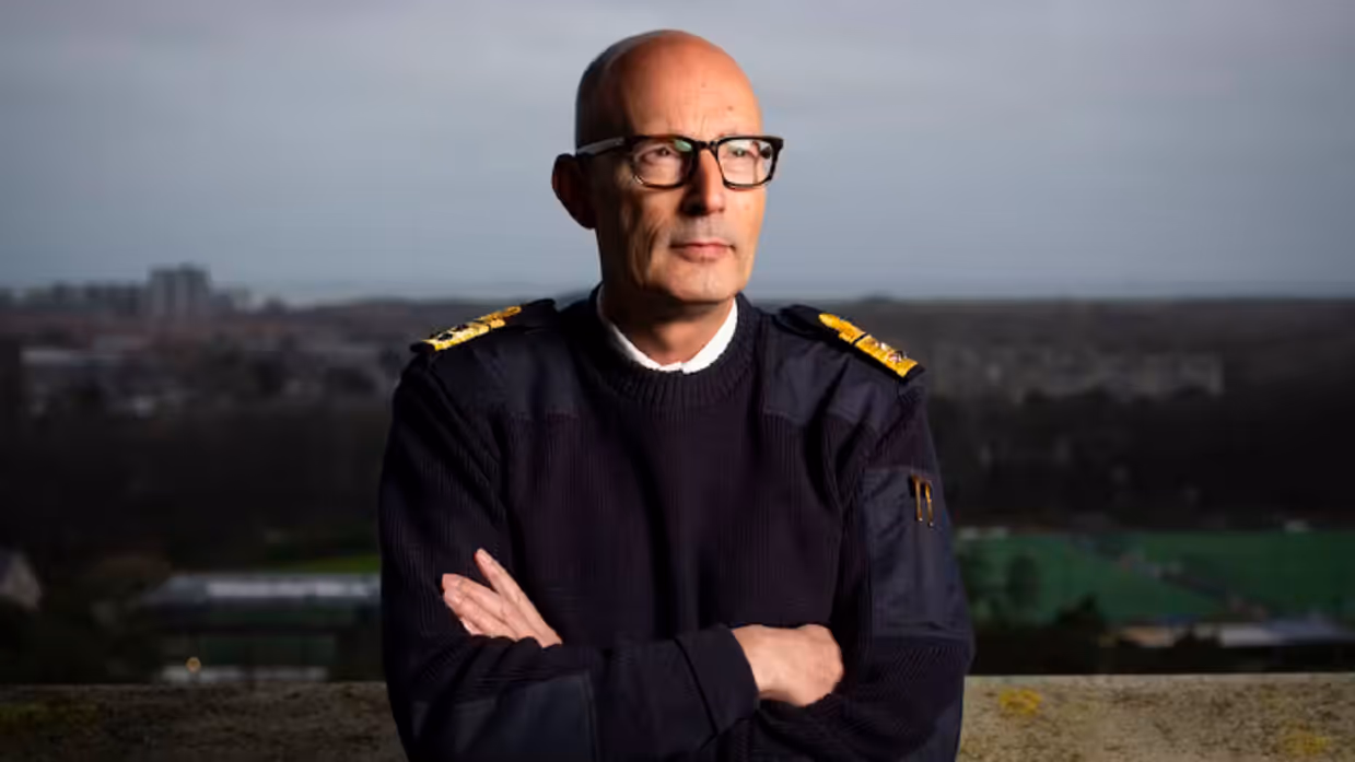 Portret van een hoge militair.