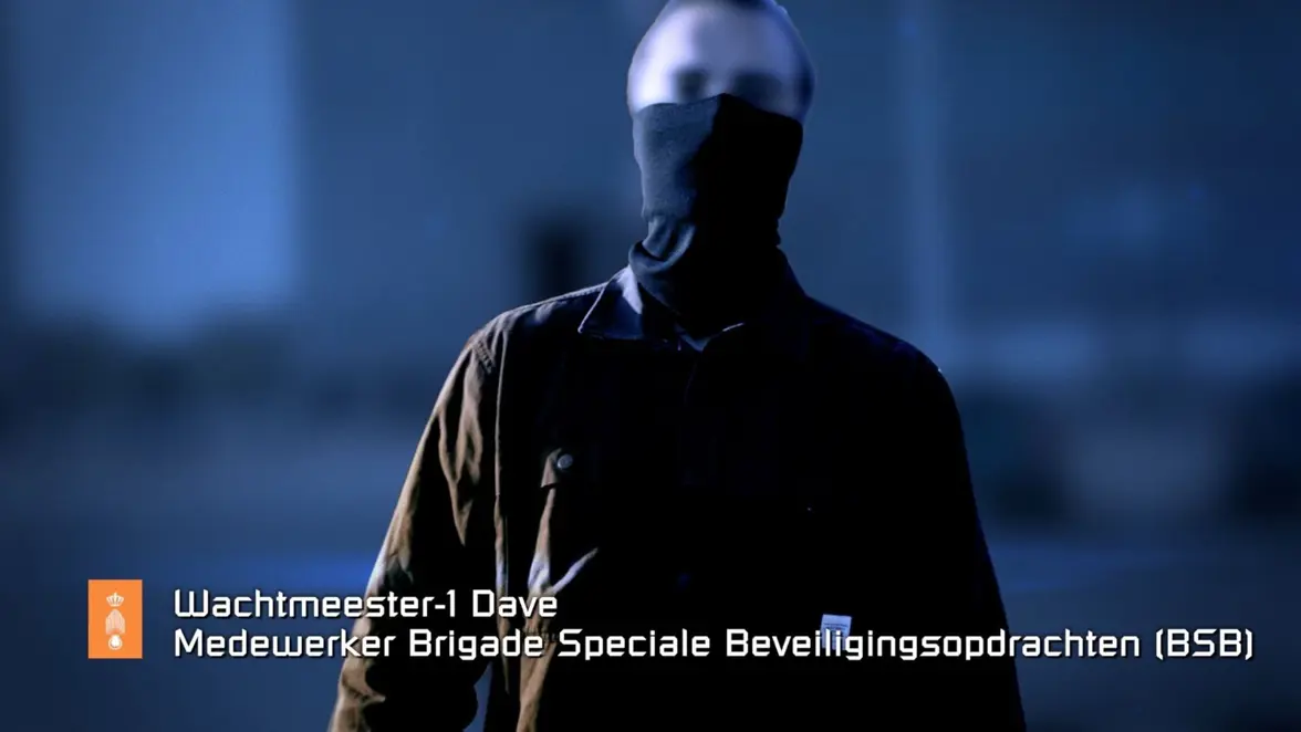 Wachtmeester der eerste klasse Dave.