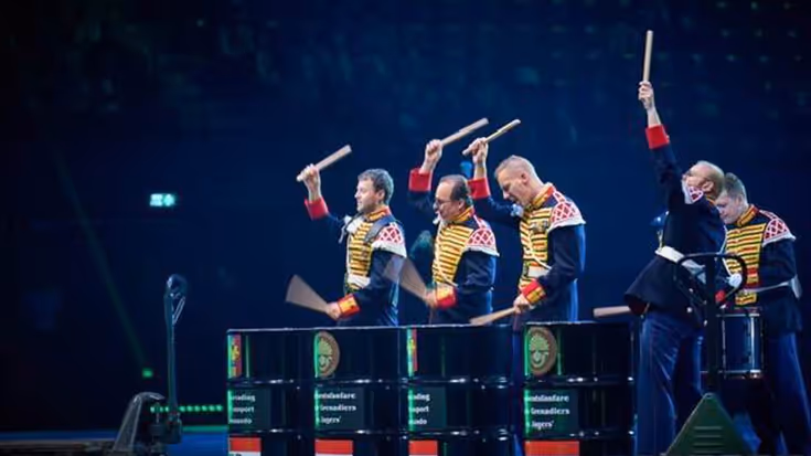 Militaire slagmusici.